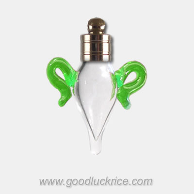 Green Amphora Bottle